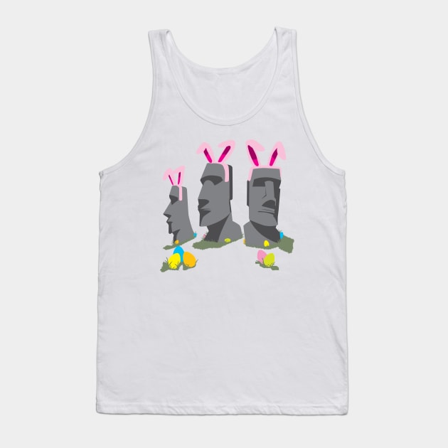 Easter Island Tank Top by DetourShirts